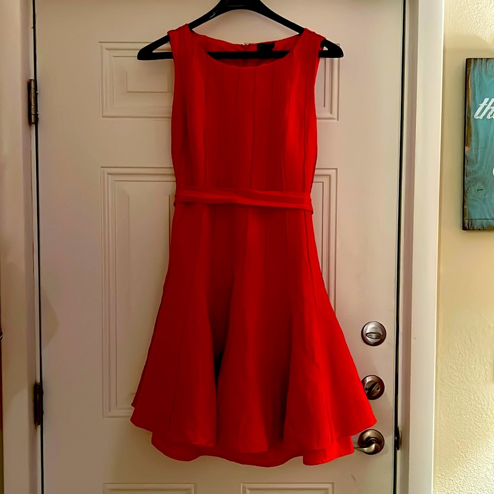 Bright Red New Directions dress!